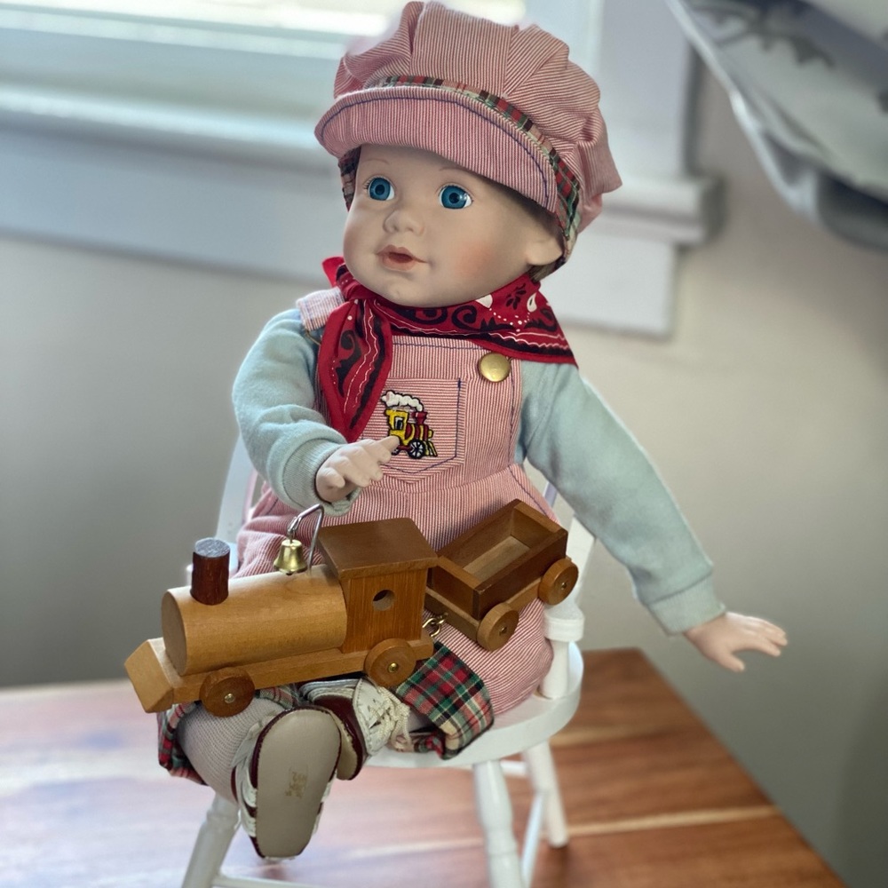 Danbury Mint Porcelain Jimmy Doll